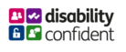 Logo for the Disability Confident scheme